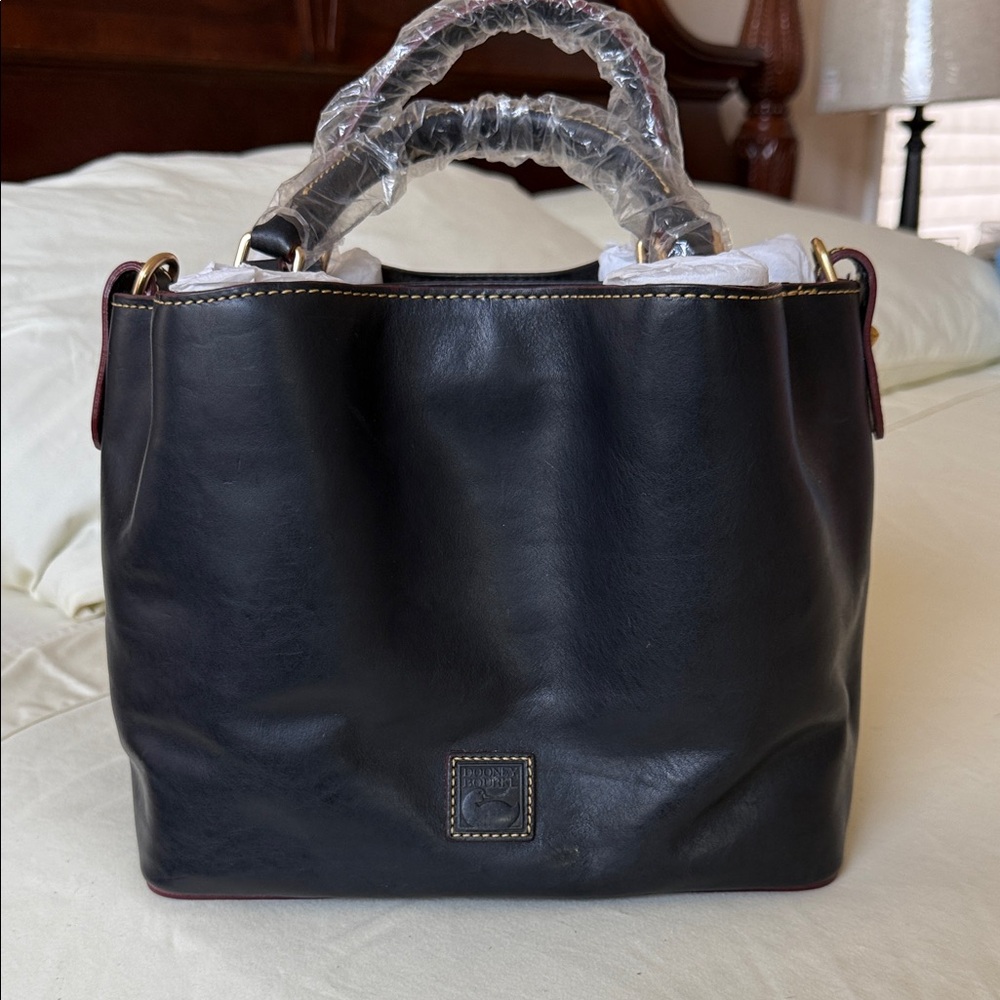 Dooney & Bourke Black Leather Tote
